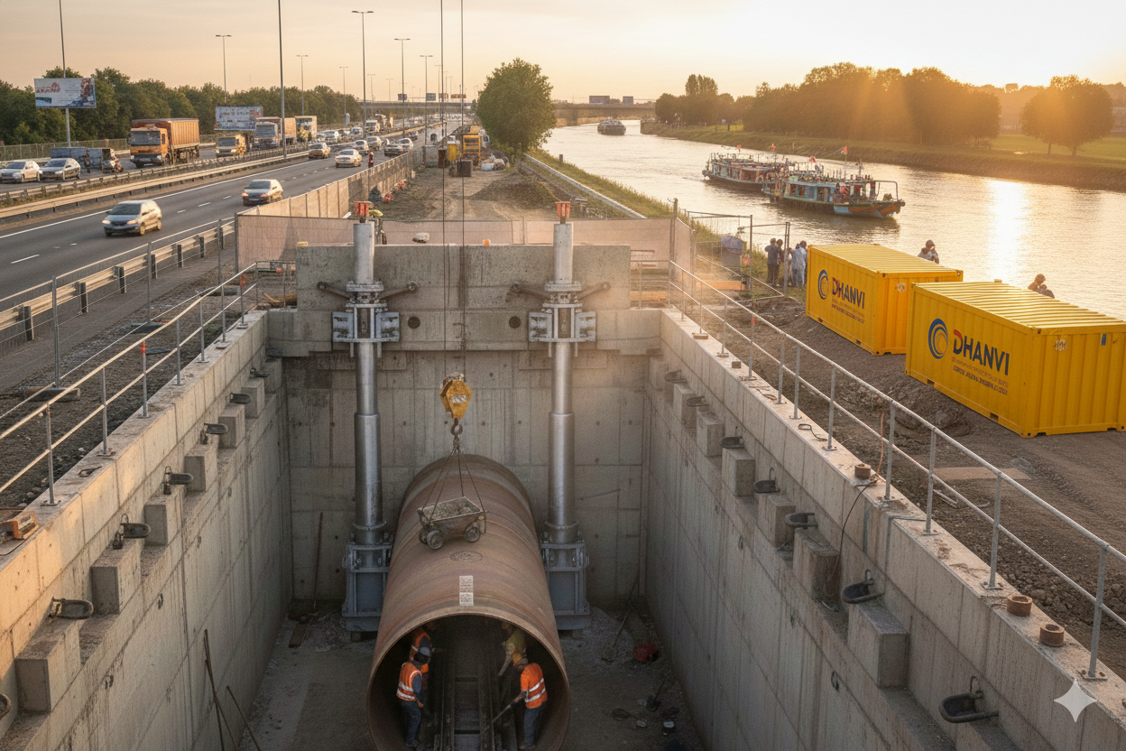 Highway and Canal crossing