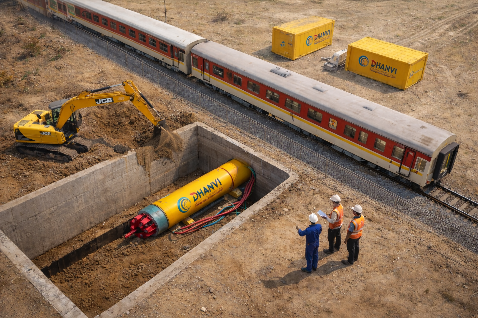 Crossing of Railway