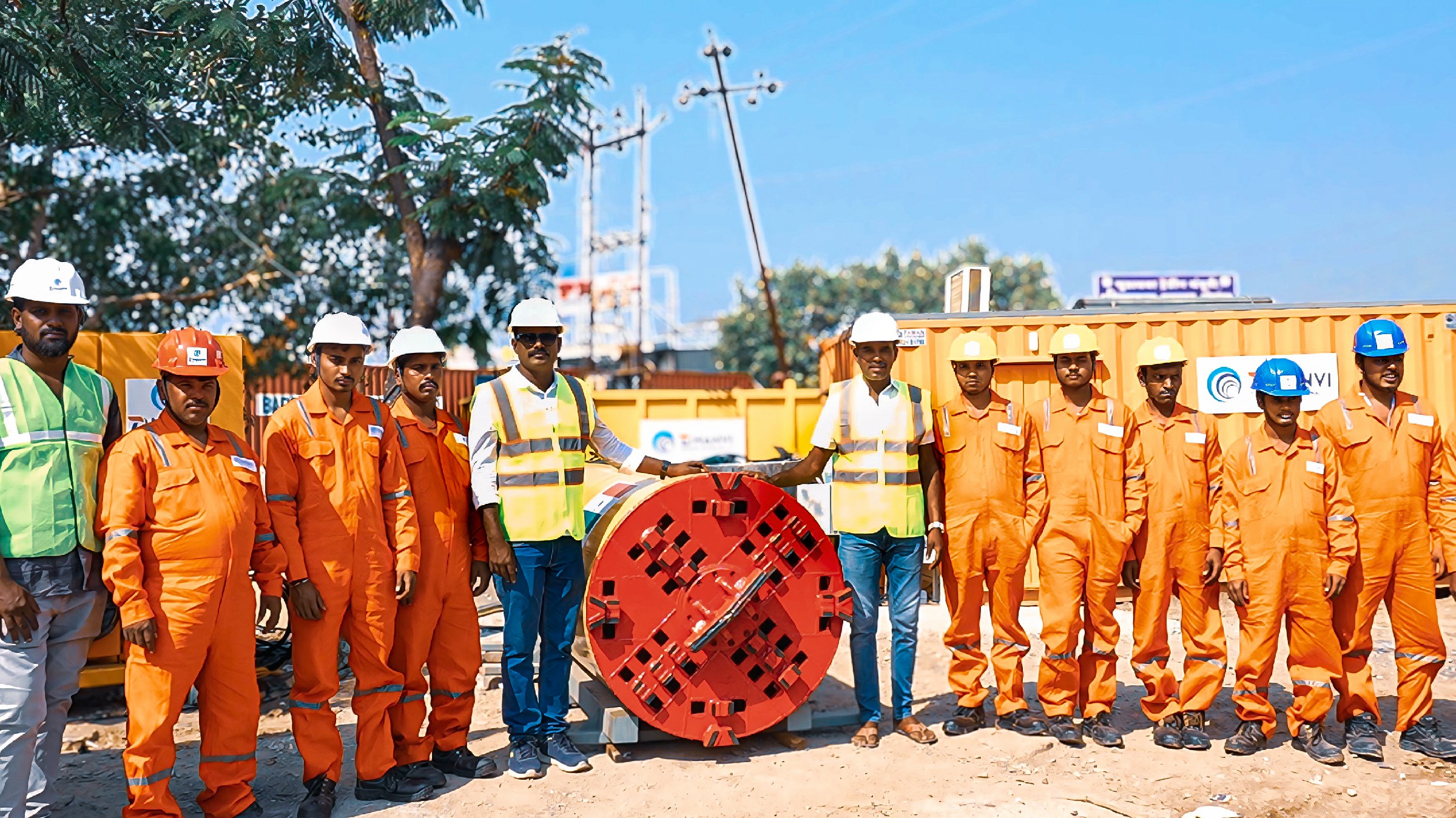 Micro tunneling machine operation